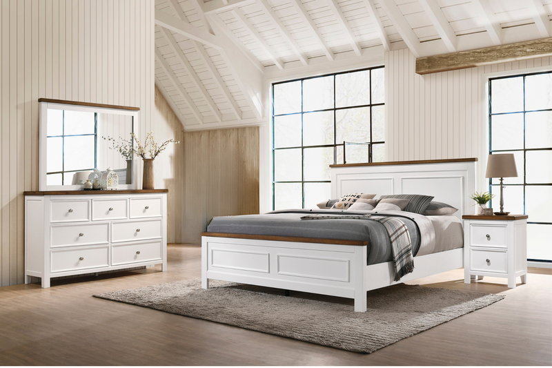 طقم سرير ملكي بدون خزانة