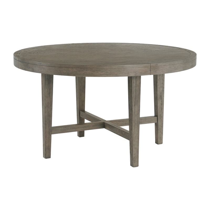 Versailles Contemporary Round Dining Table Complete