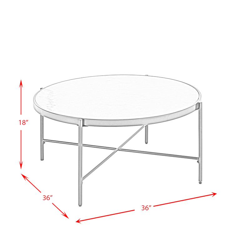 Vienna Coffee Table W/Marble Top
