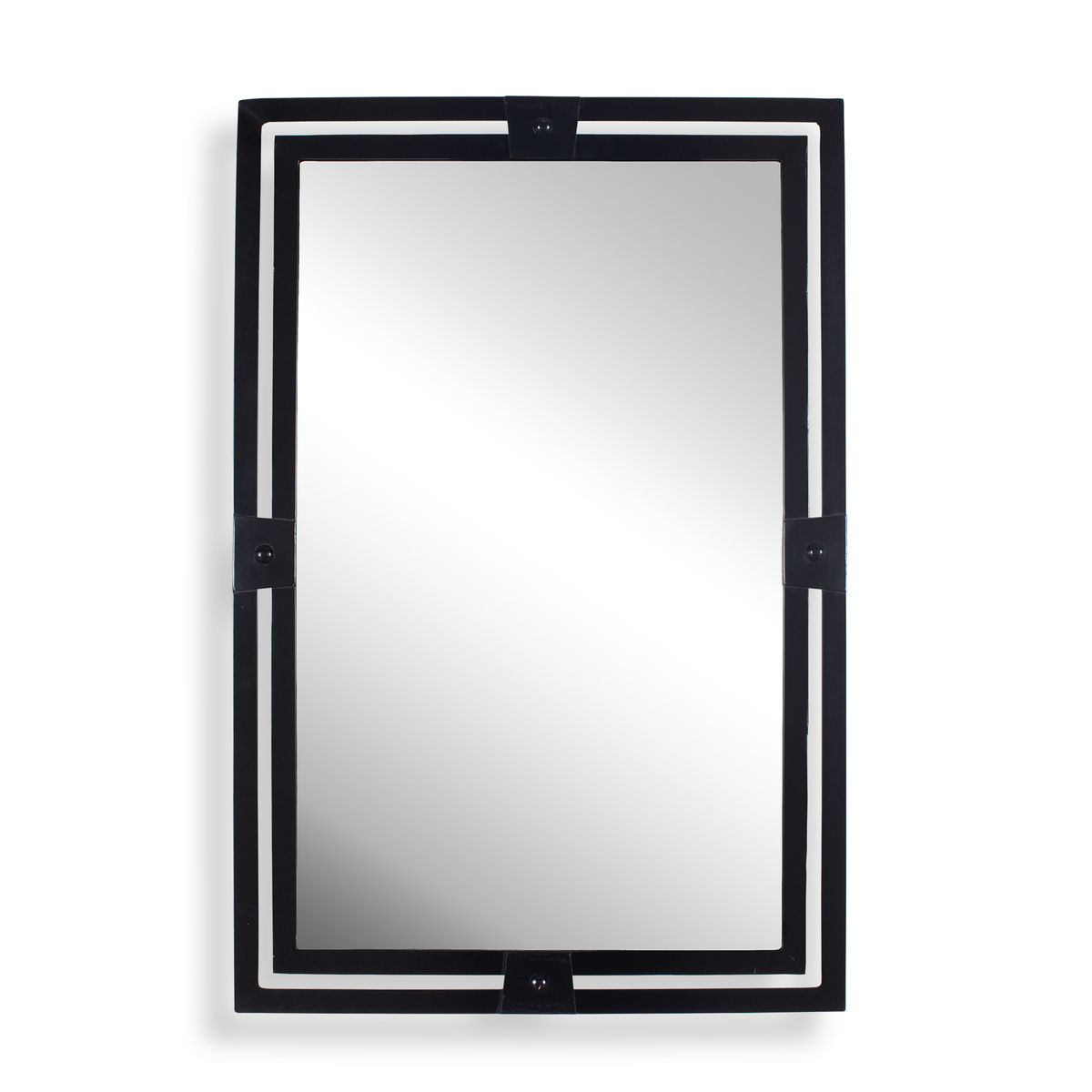 Industrial Double-Frame Mirror