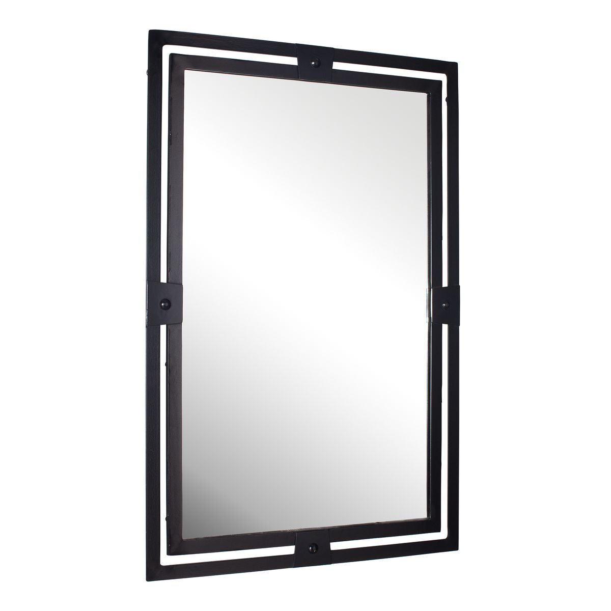 Industrial Double-Frame Mirror