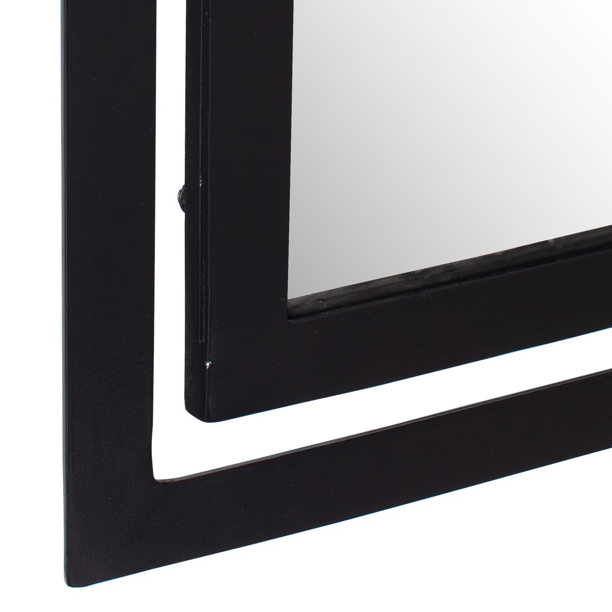 Industrial Double-Frame Mirror