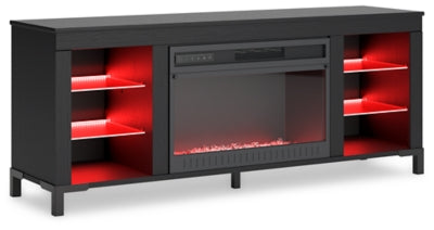 Cayberry 60 TV Stand with Electric Fireplace