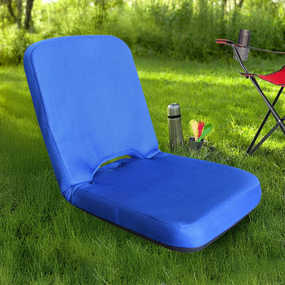 Compact Foldable Floor Chair – Small and Lightweight – Perfect for Camping and Trips.