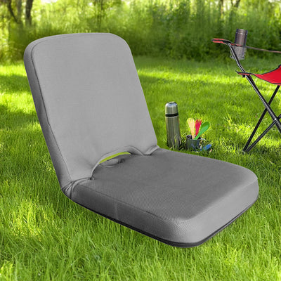 Compact Foldable Floor Chair – Small and Lightweight – Perfect for Camping and Trips.