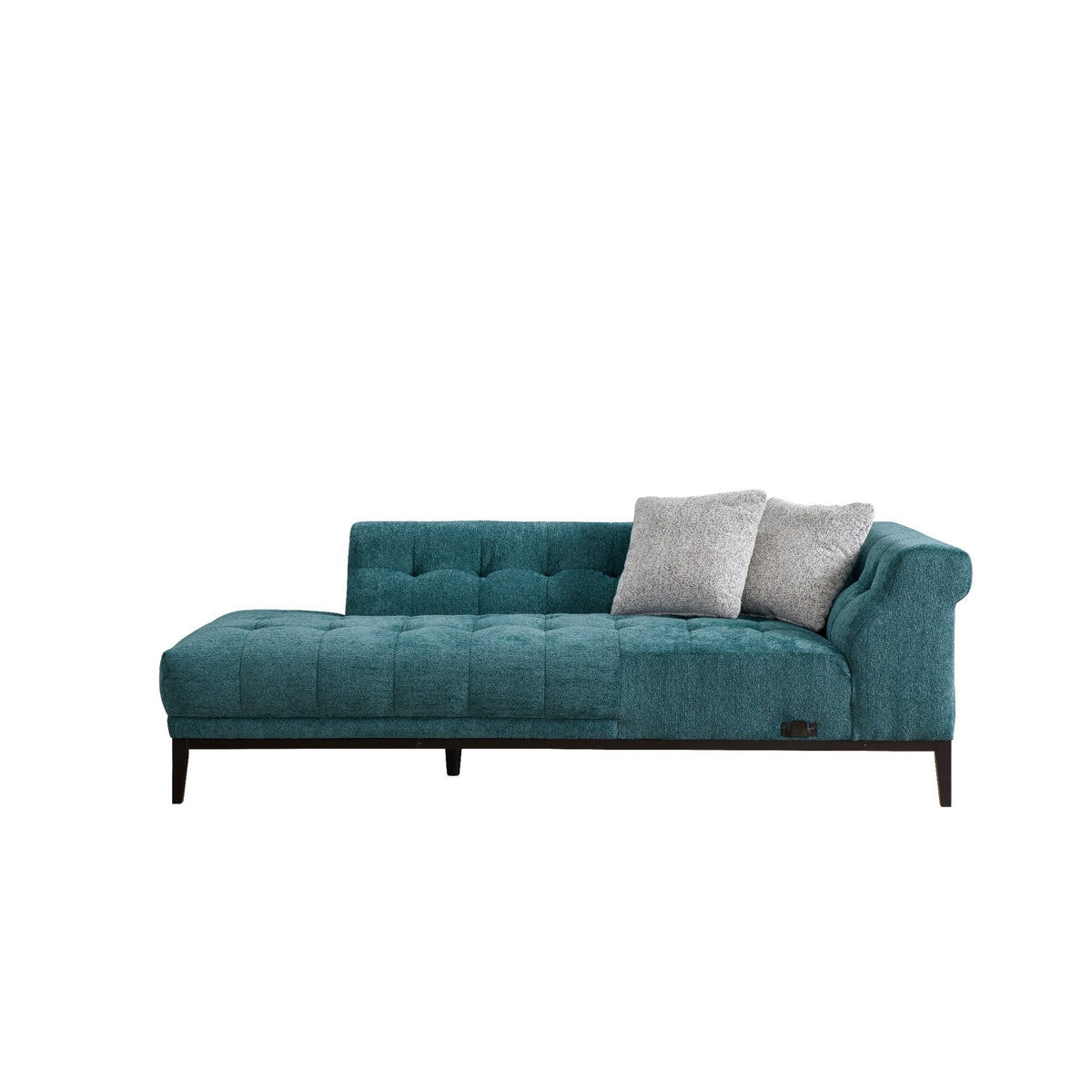 Agate Deep Teal Left Chaise Sectional