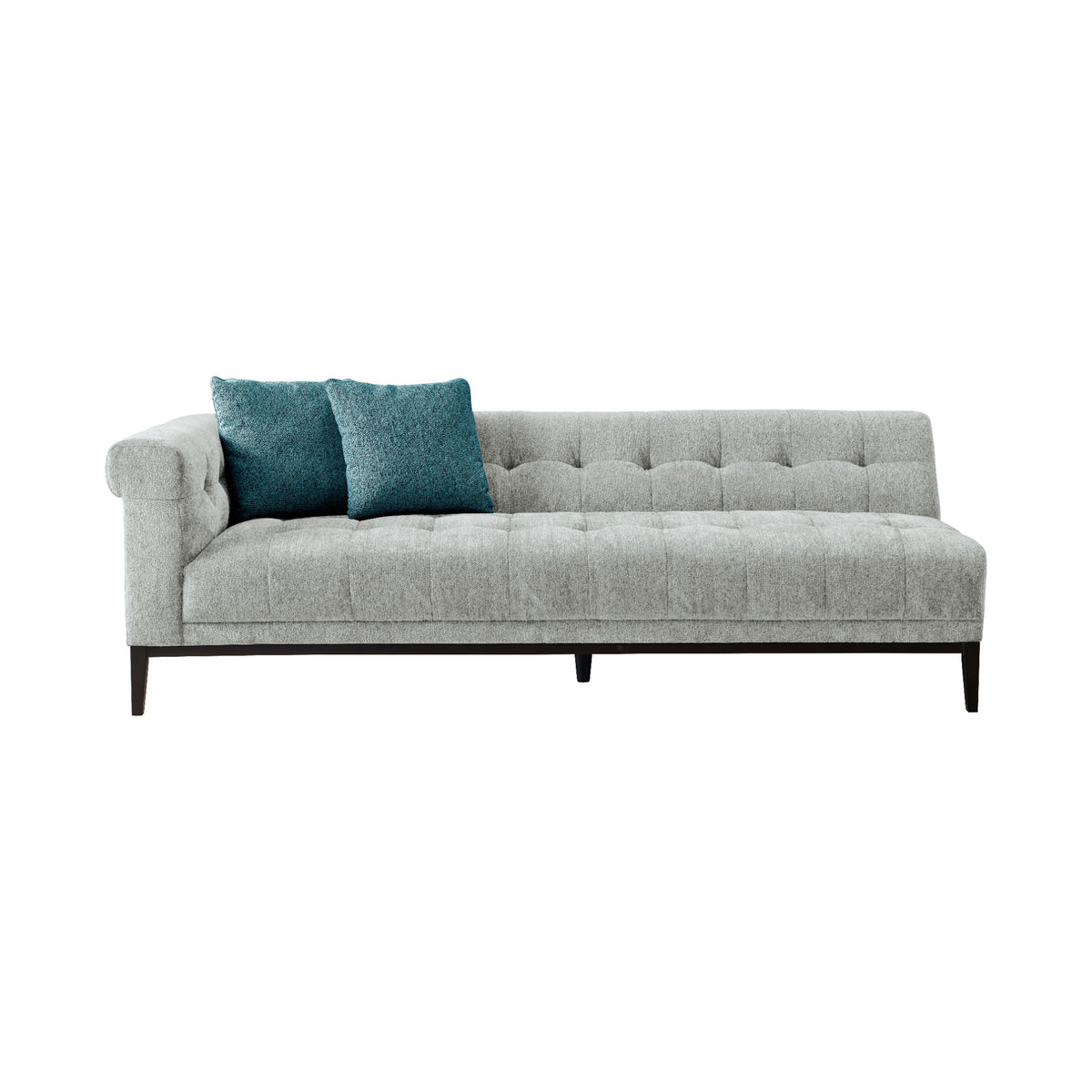 Agate Sliver Grey Right Chaise Sectional