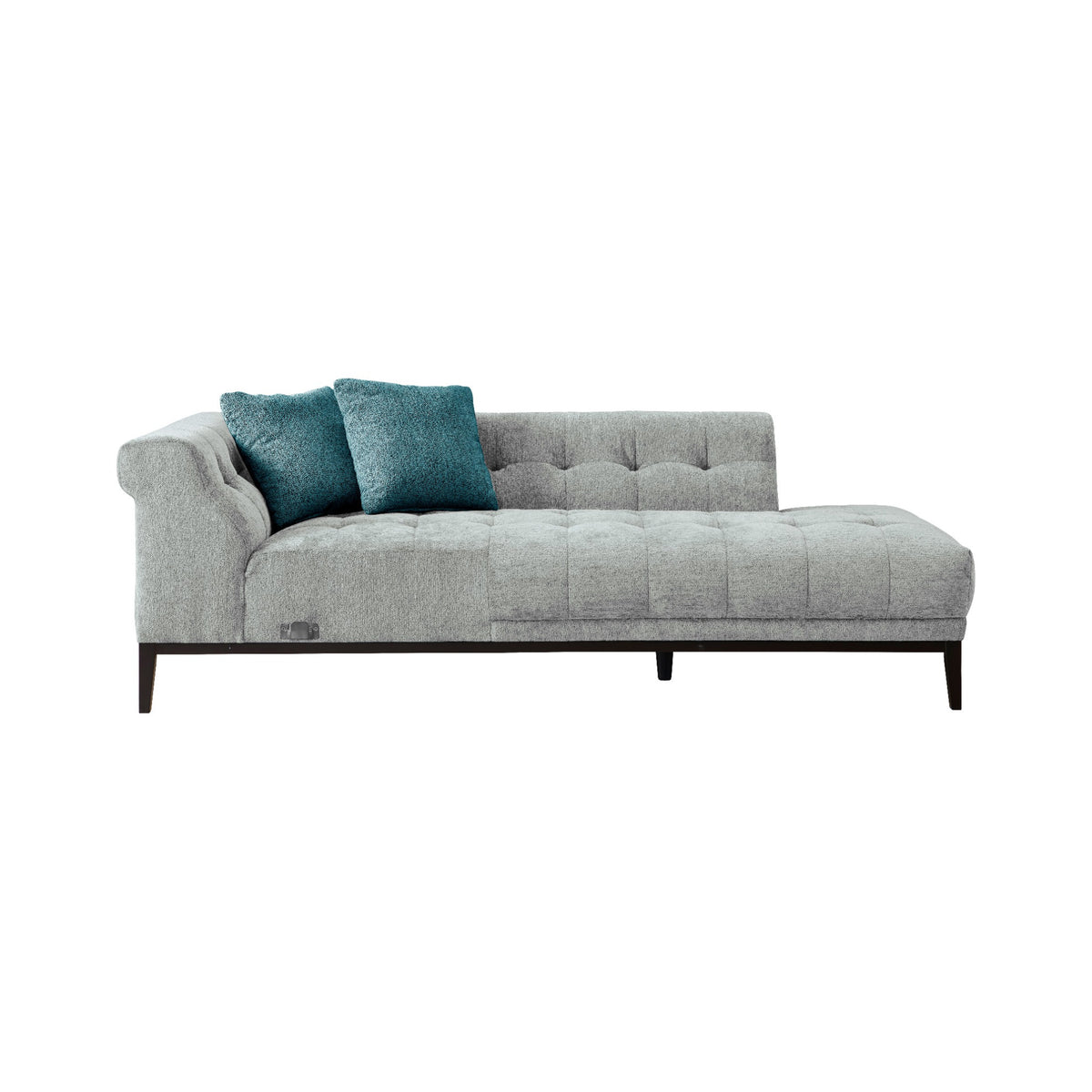Agate Sliver Grey Right Chaise Sectional