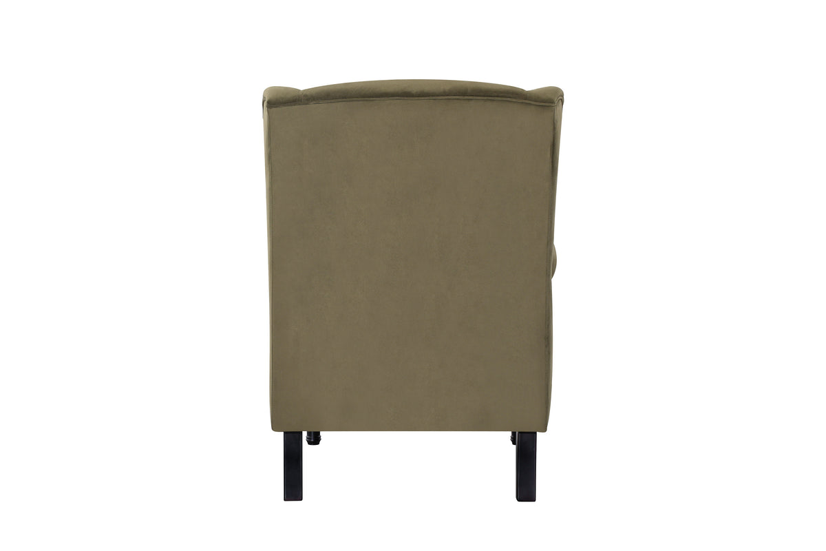 Saddle Green Accent Chair