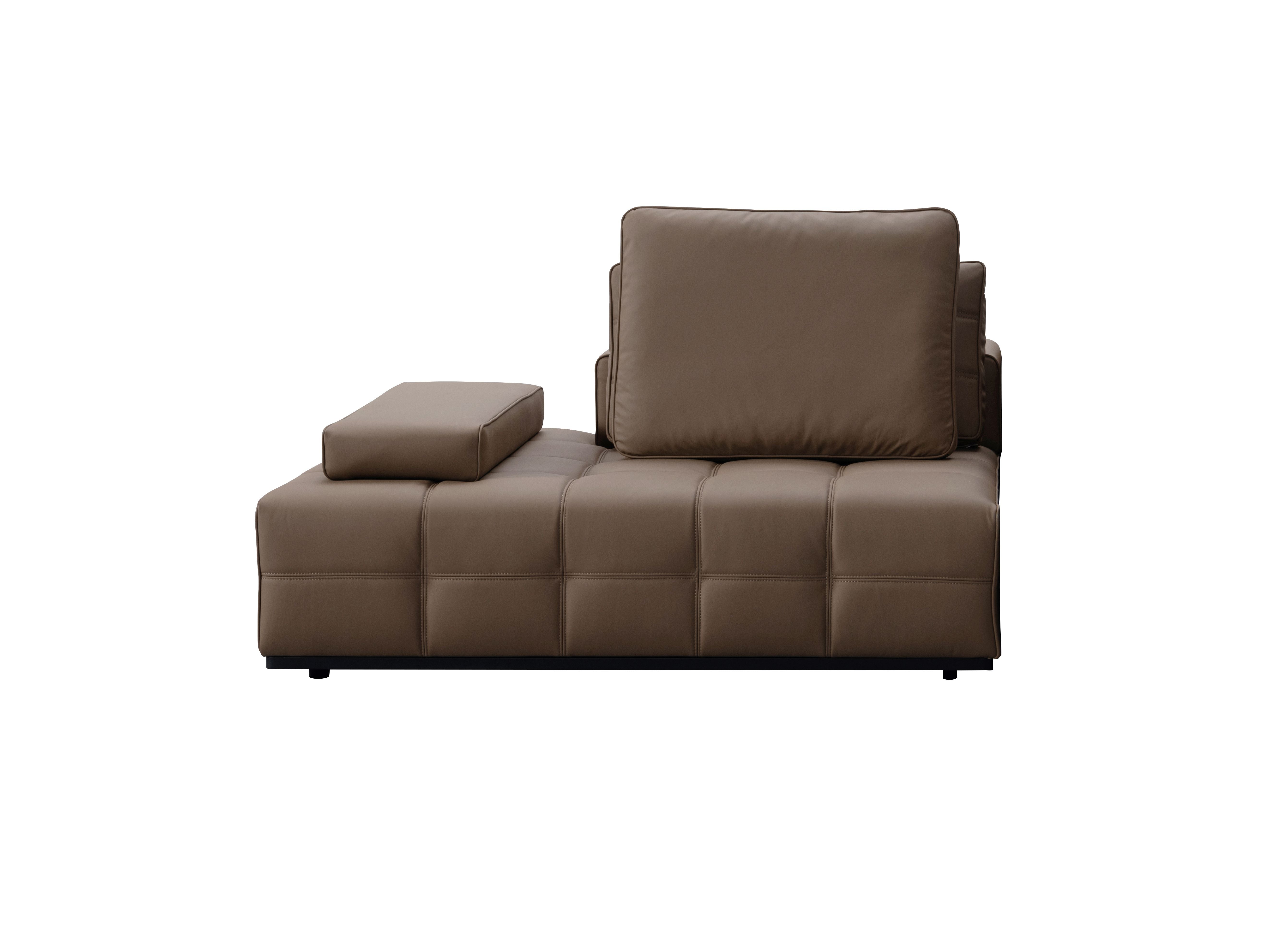 Cloud Comfort Brown Left Arm Facing Seater W140 Sectionals| Roots Furniture