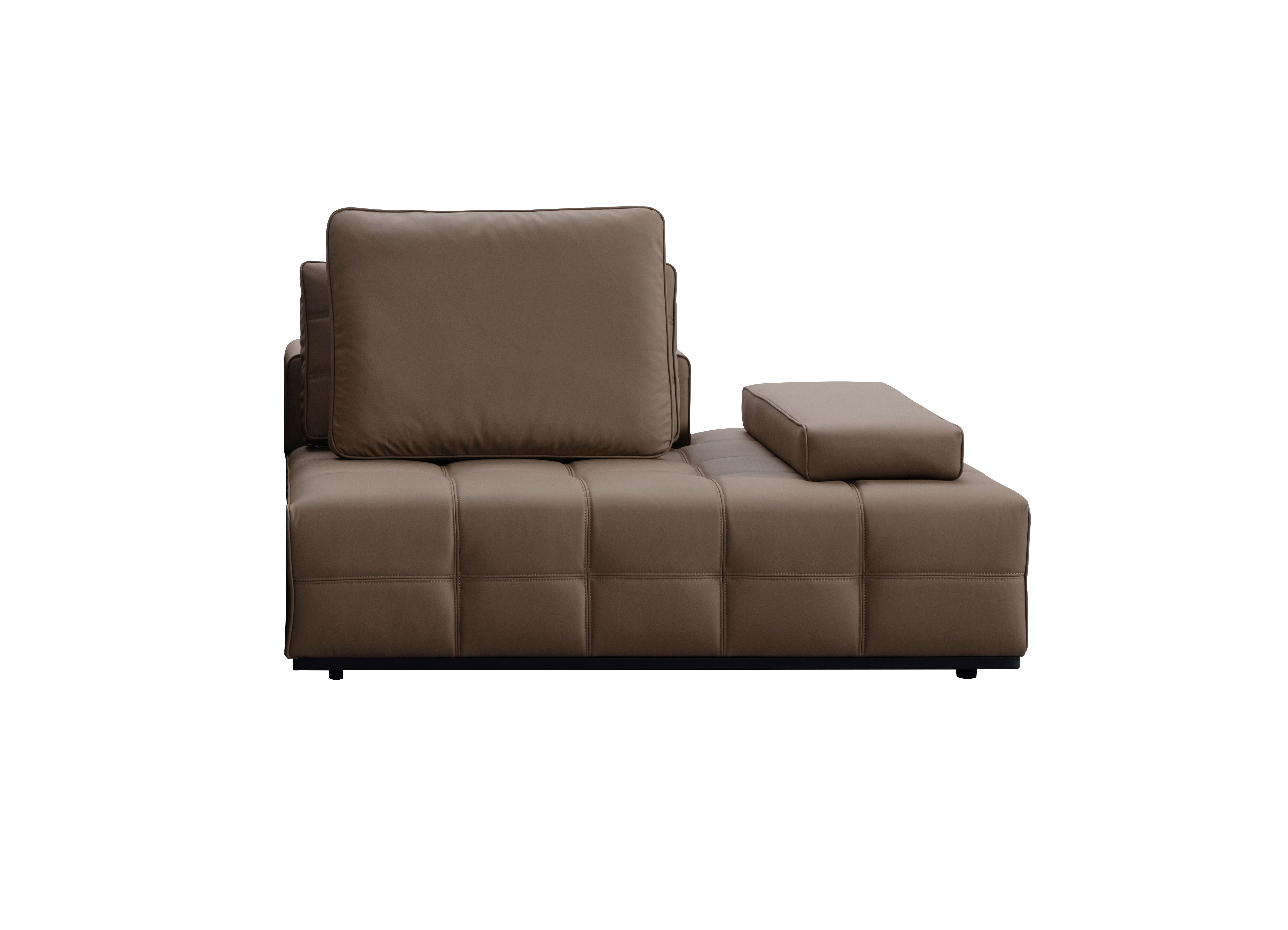 Cloud Comfort Brown Right Arm Facing Seater W140 Sectionals| Roots Furniture
