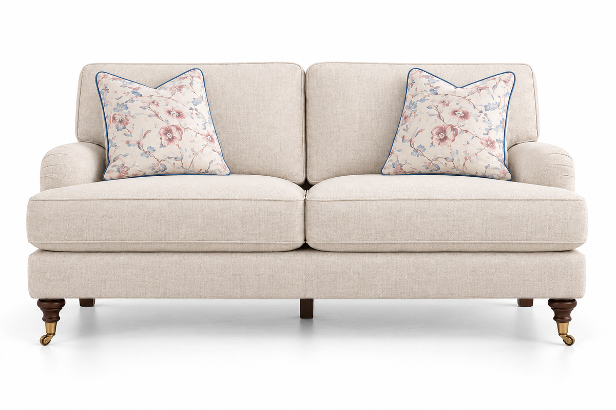 Country Rose Cottage by Noof Alaboudi Love seat 159CM