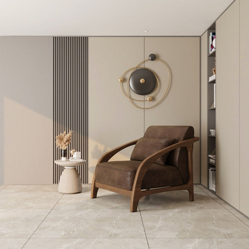 Wigaar Leather Chair by Alhome-a