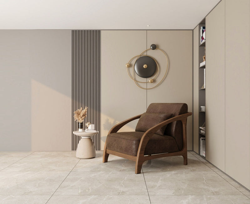 Wigaar Leather Chair by Alhome-a