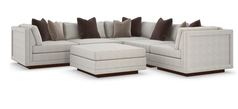 Intl-Caracole Modern - Fusion Streamline 6-Piece Sectional