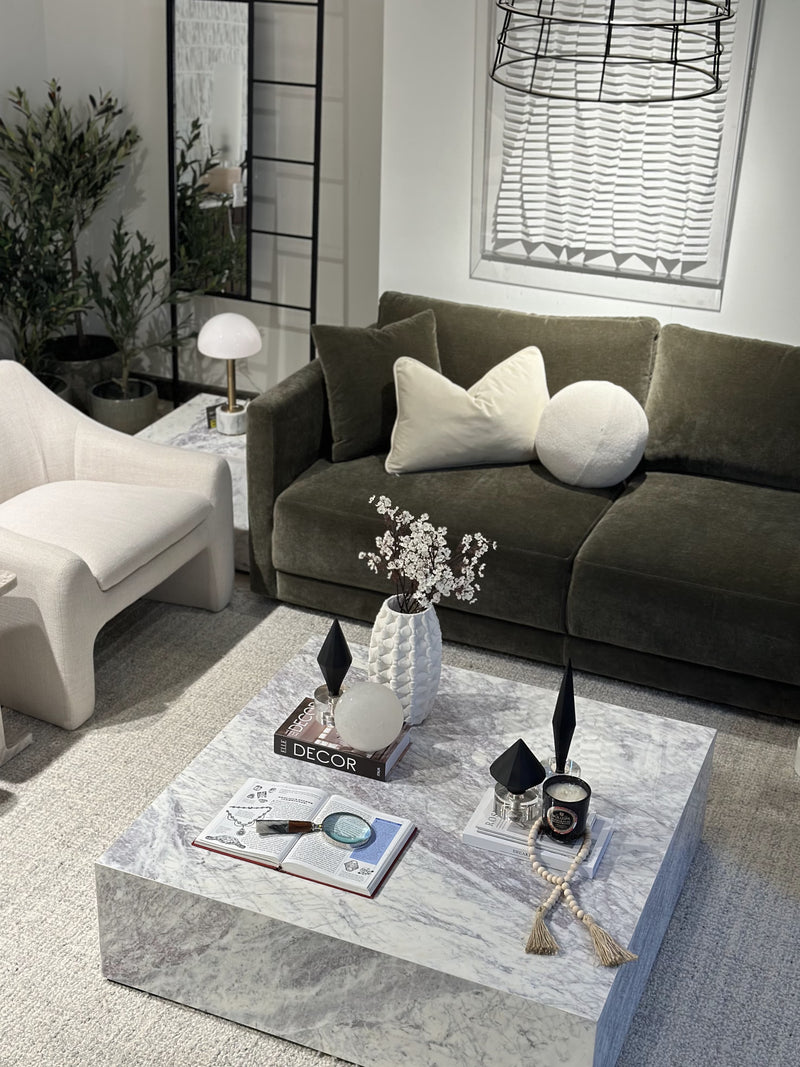 Bryn Sectional Cedar Green Right