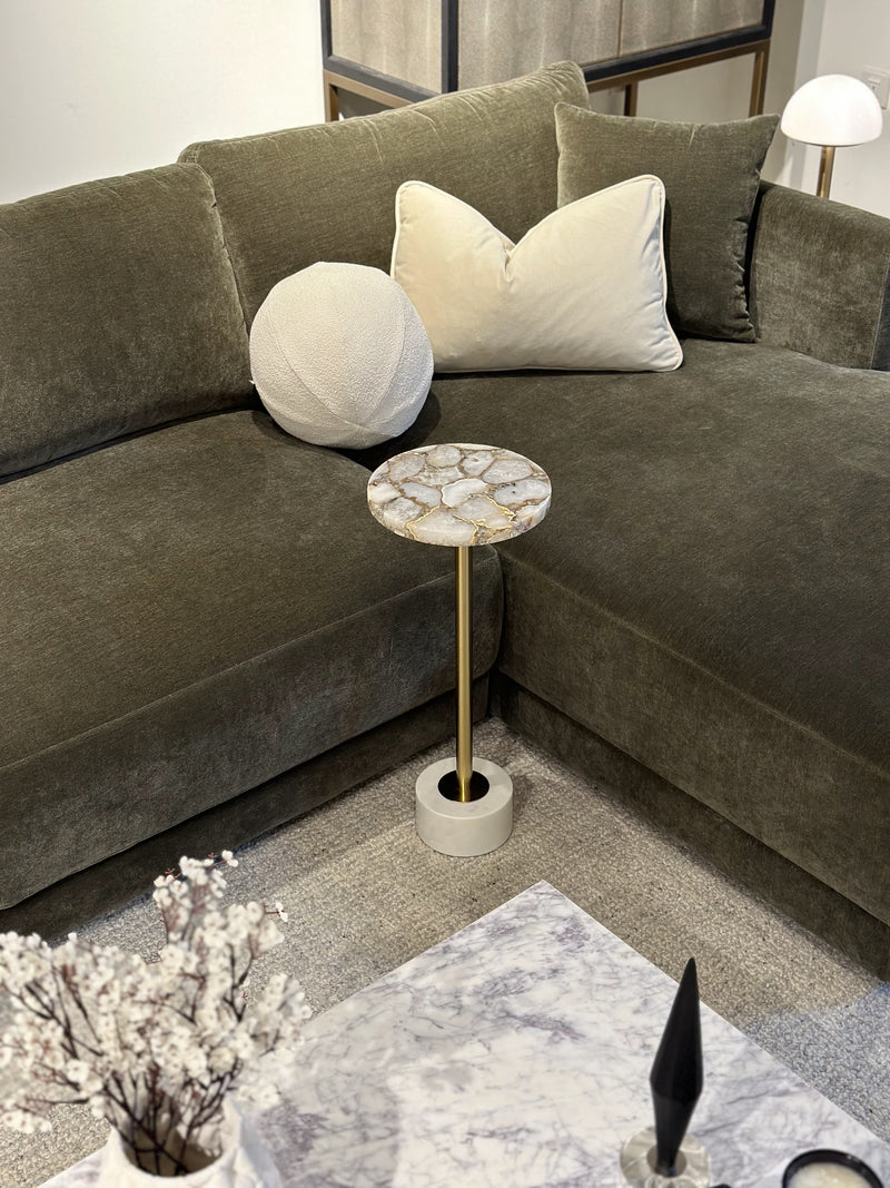 Bryn Sectional Cedar Green Right