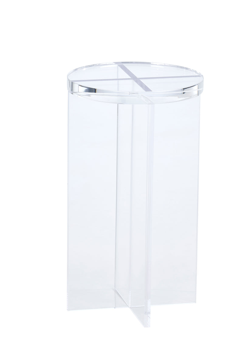 Acrylic End Table YM-F1057