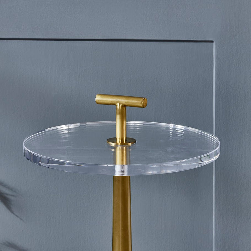 Acrylic End Table Matte