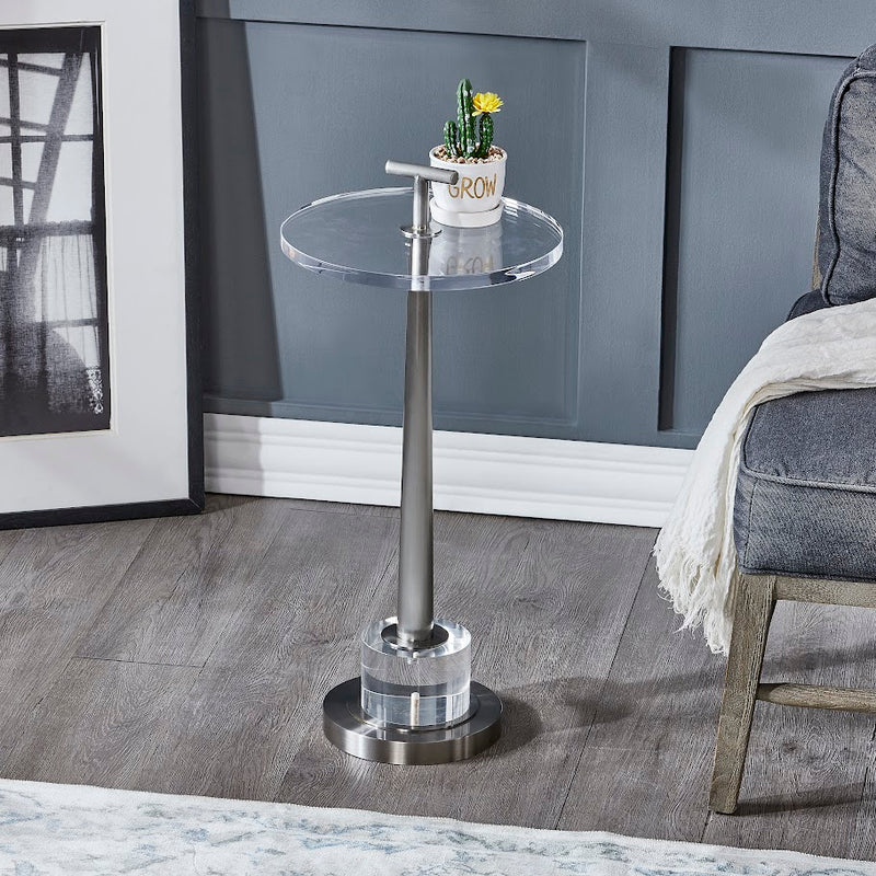 Acrylic End Table Matte