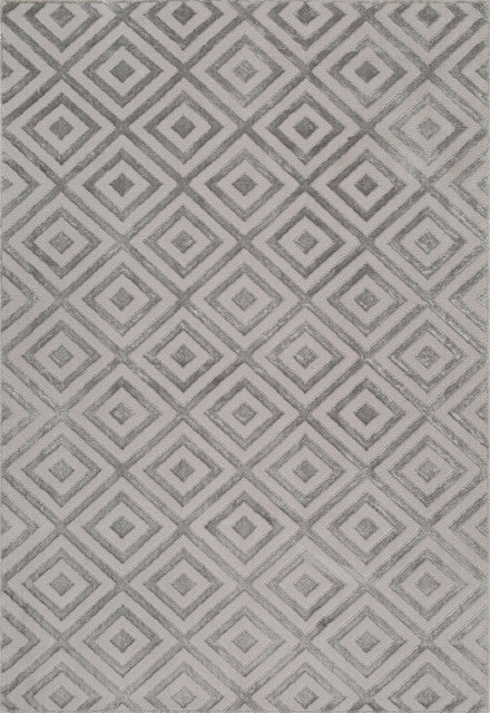 Diamond Dark Grey Rug