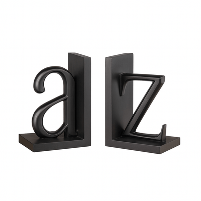A to Z Bookend Pair - Al Rugaib Furniture