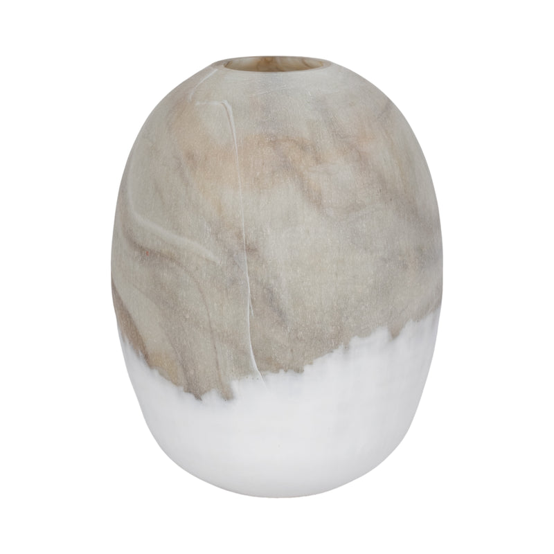 14 IMMA GREY GLASS VASE