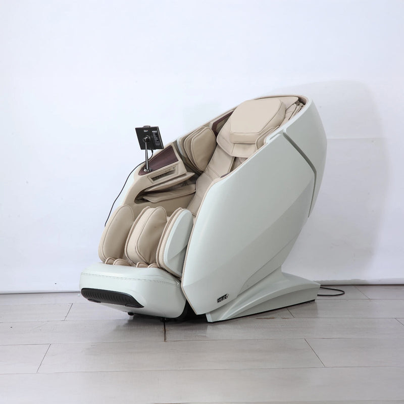 A665 4D Massage Chair with side control, size 78×175×87 cm, available in multiple colors. - Al Rugaib Furniture