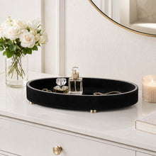 17" GRATIOT BLACK SUEDE TRAY