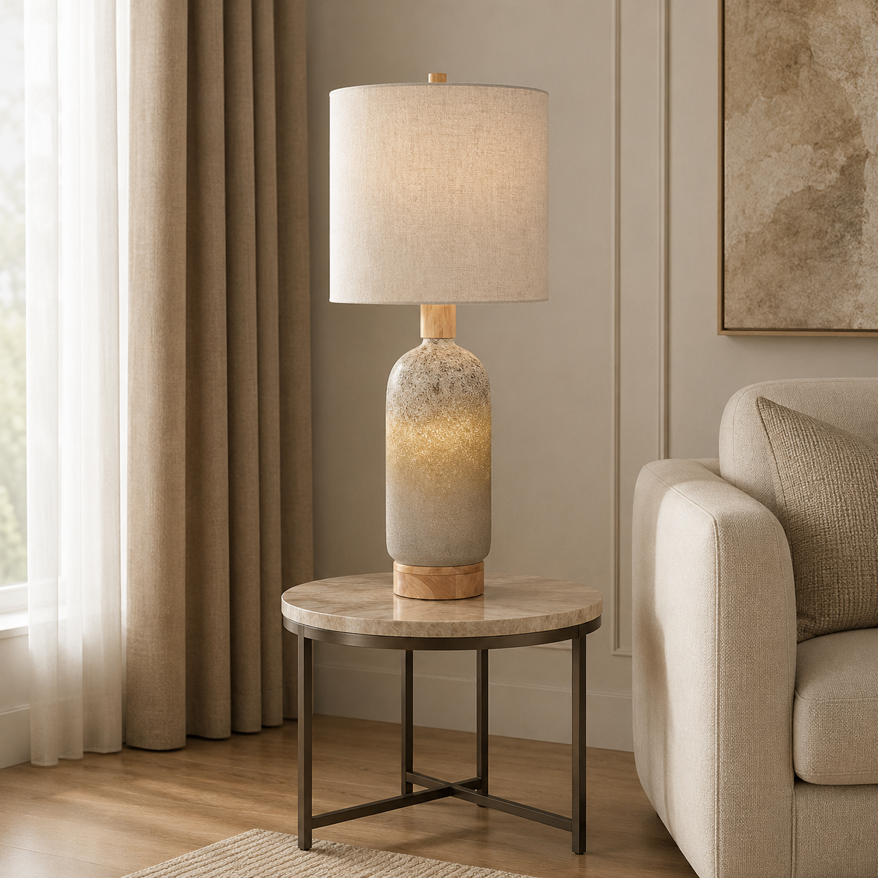 Bella Vista Bottle Lamp