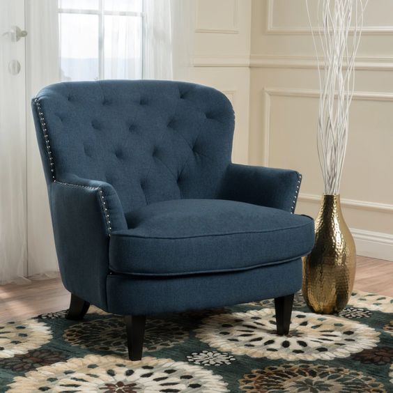 Royal | Celestial Curve Chair - Linen Fabric with Oakwood - 86x60x85cm