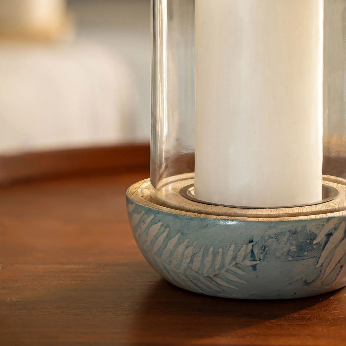 Aamay Glass Hurricane Candle Holders| Roots Furniture
