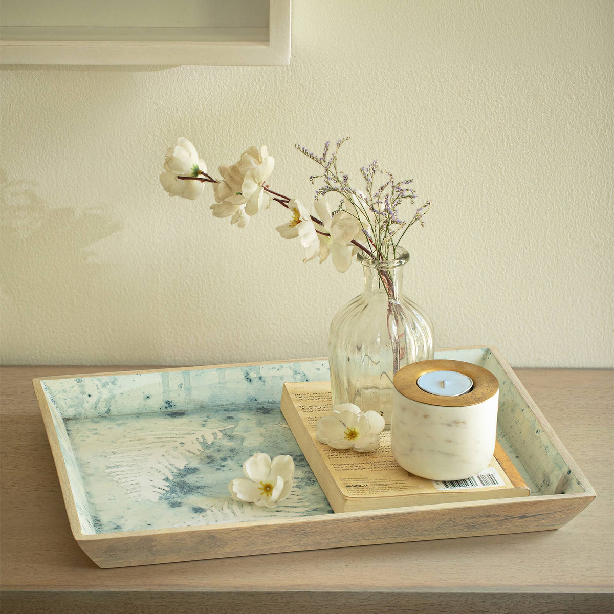Aamay Wooden Tray - Small Tray| Roots Furniture