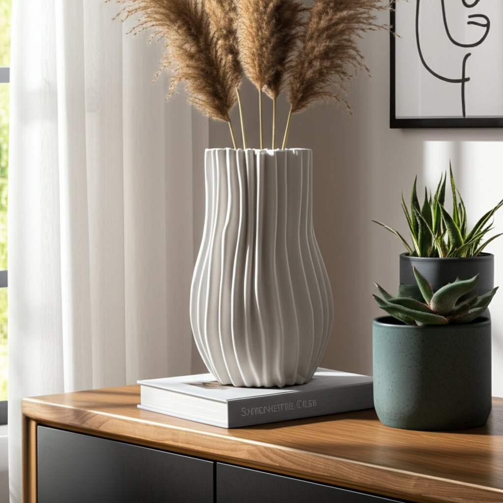 مزهرية مطبوعة ثلاثية الأبعاد ANTOLIA ANTOLIA 3D PRINTED VASE