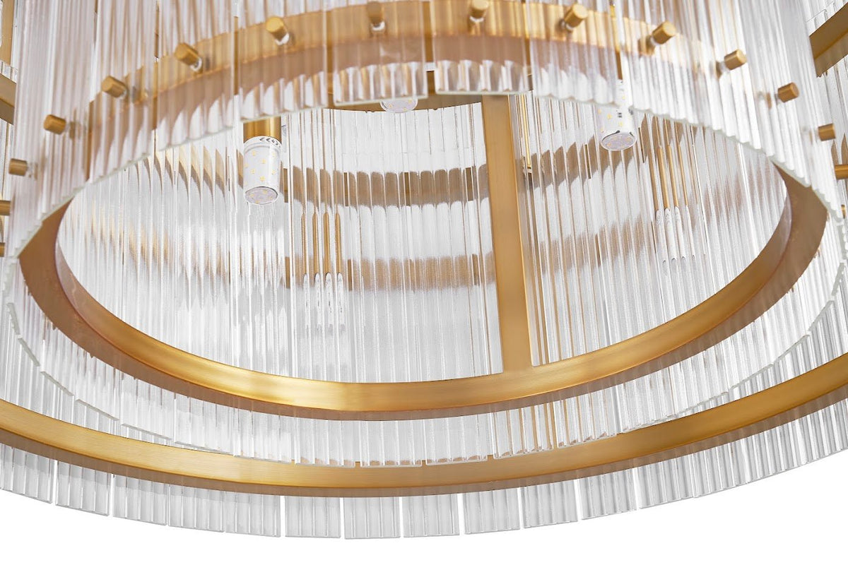 Abdul 2 Level 60" Dia Pendant Lamp chandeliers| Crestview