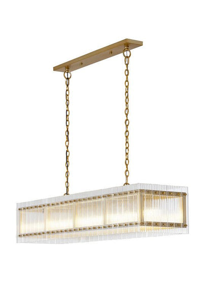 Abdul 54"W Pendant Lamp - Al Rugaib Furniture