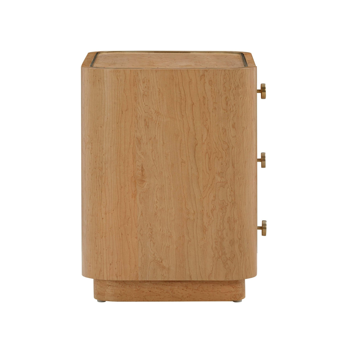 Abigail Natural Birdseye Maple Nightstand Nightstands| TOV