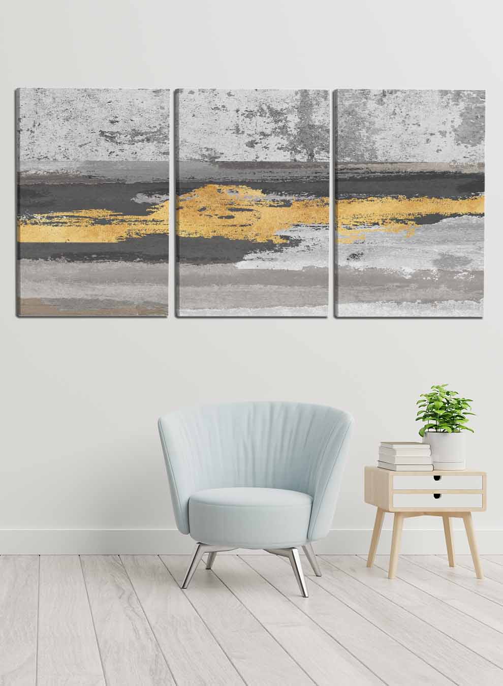 Abstract Art Paintings(set of 3) Paintings & Pictures| LOWHA