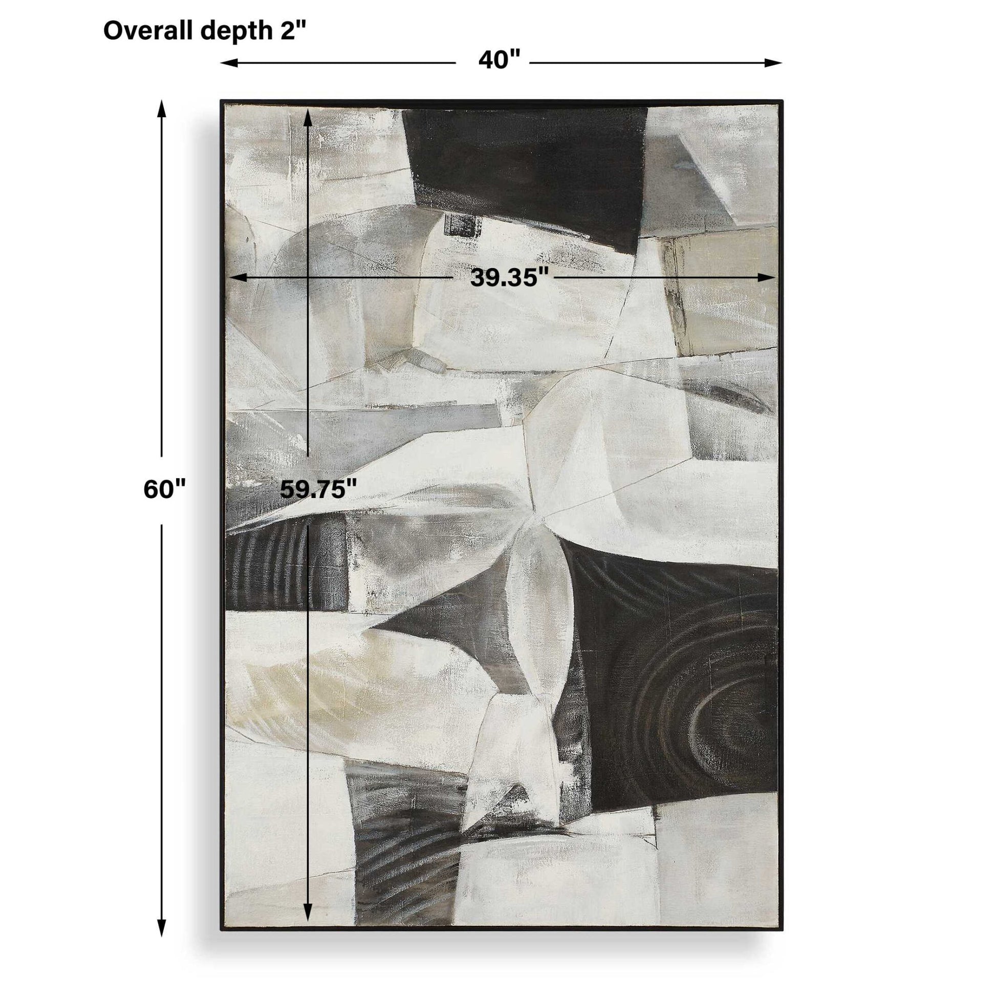 ABSTRACT ART S/2 Wall Art| Uttermost