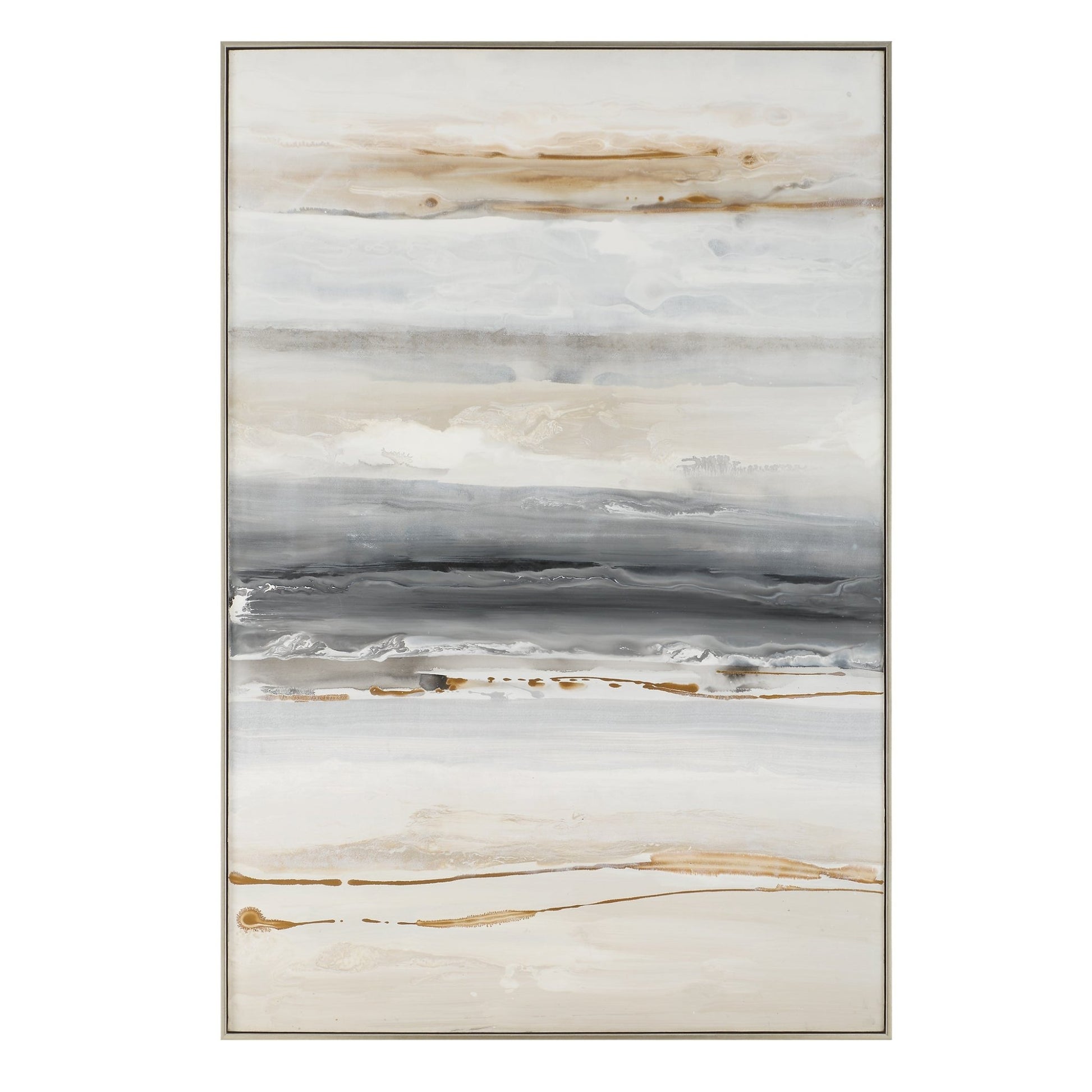 ABSTRACT BEACH Hand Painted Canvas Paintings & Pictures| Uttermost