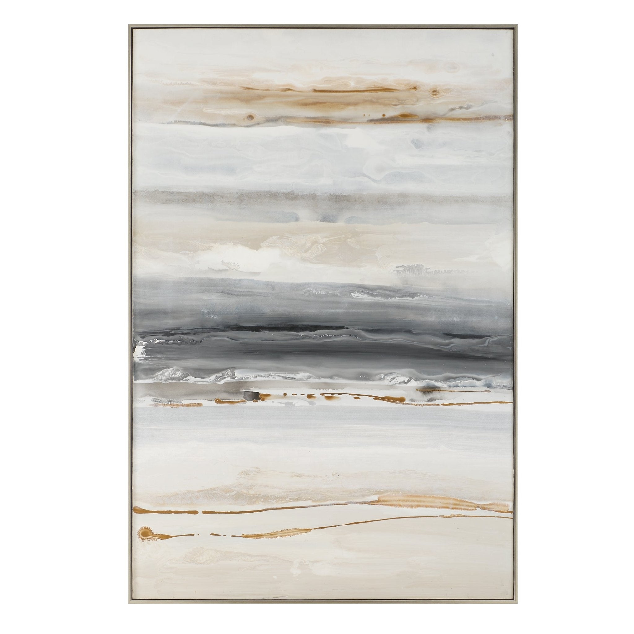 ABSTRACT BEACH Hand Painted Canvas Paintings & Pictures| Uttermost