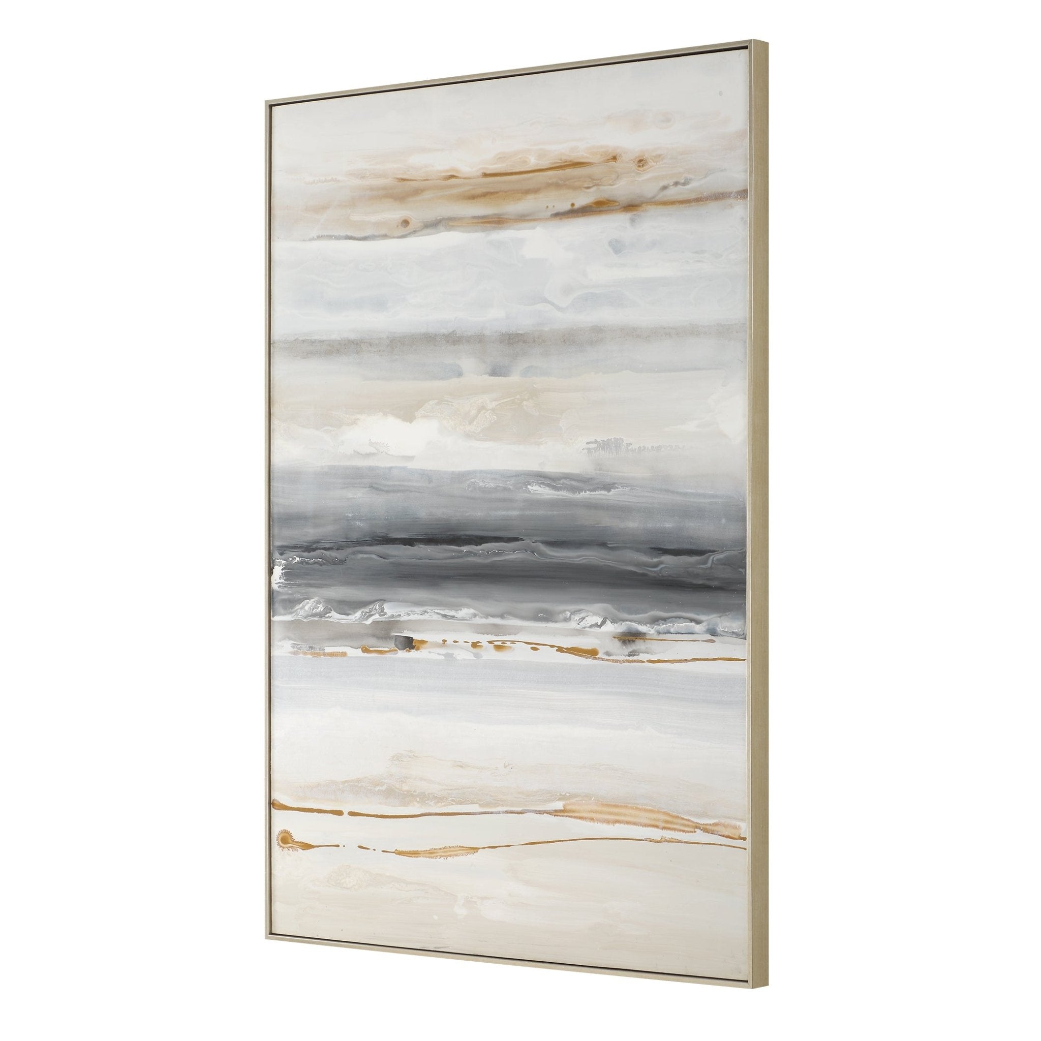 ABSTRACT BEACH Hand Painted Canvas Paintings & Pictures| Uttermost