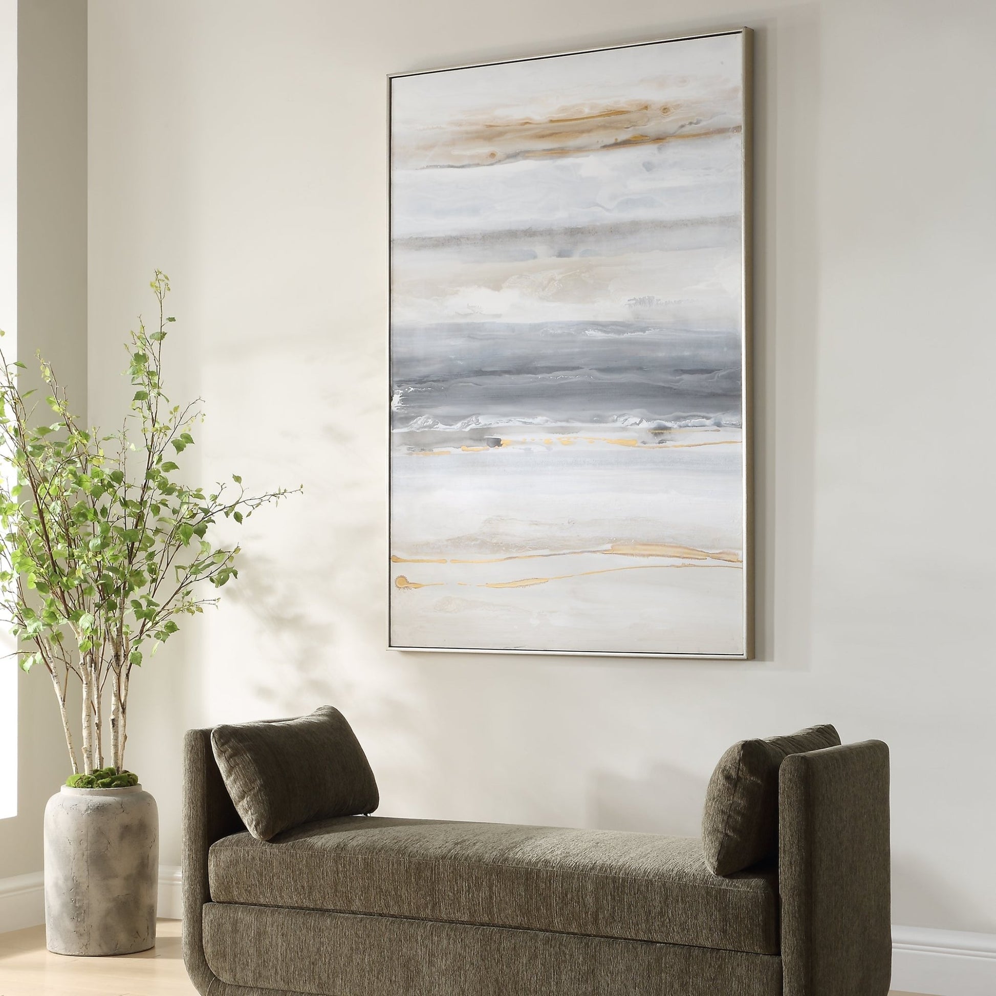 ABSTRACT BEACH Hand Painted Canvas Paintings & Pictures| Uttermost