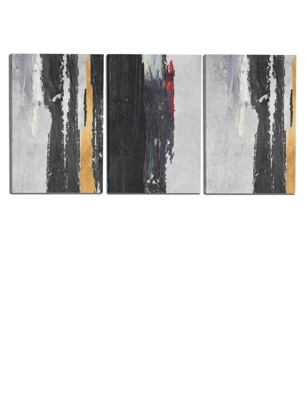 Abstract Hand Paintings(set of 3) Paintings & Pictures| LOWHA