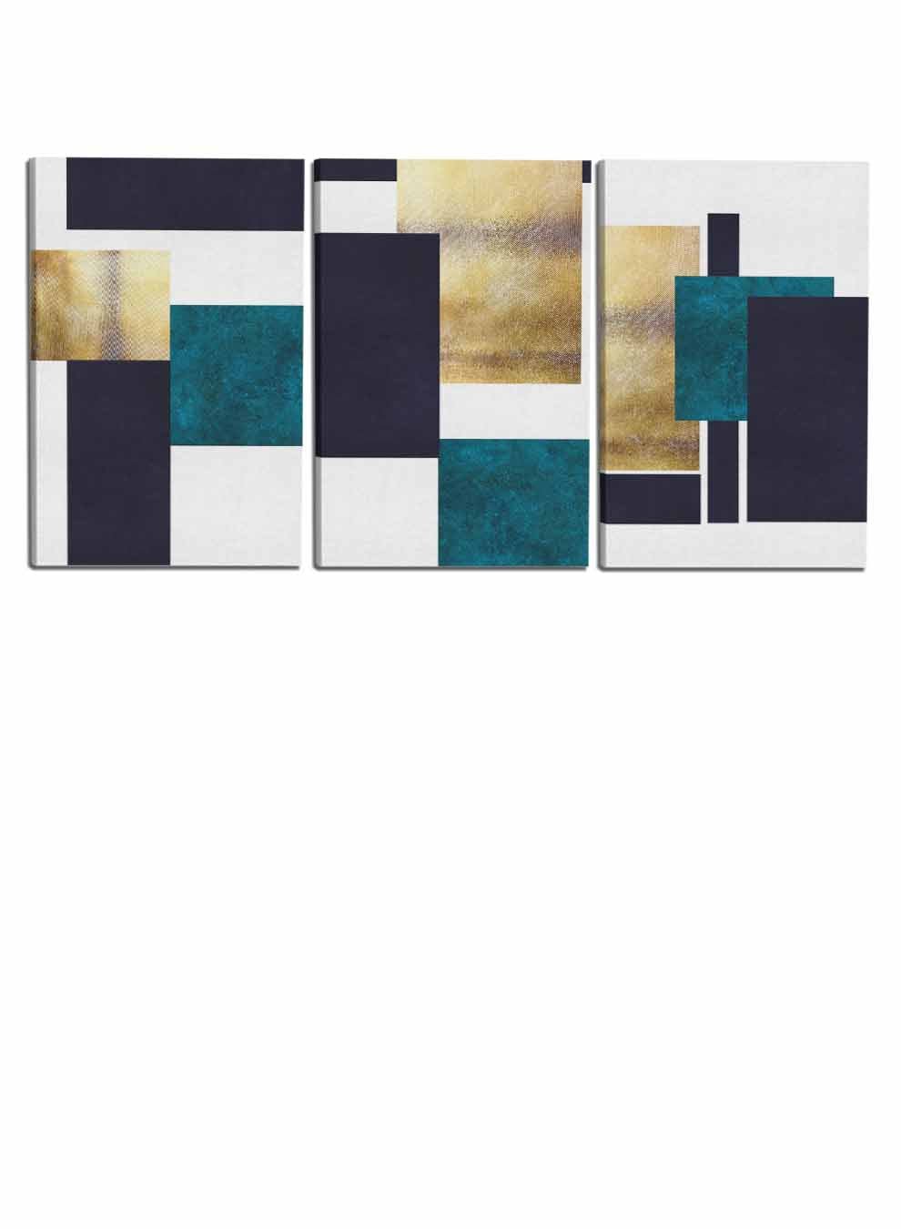 Abstract Murals Art Paintings(set of 3) Paintings & Pictures| LOWHA
