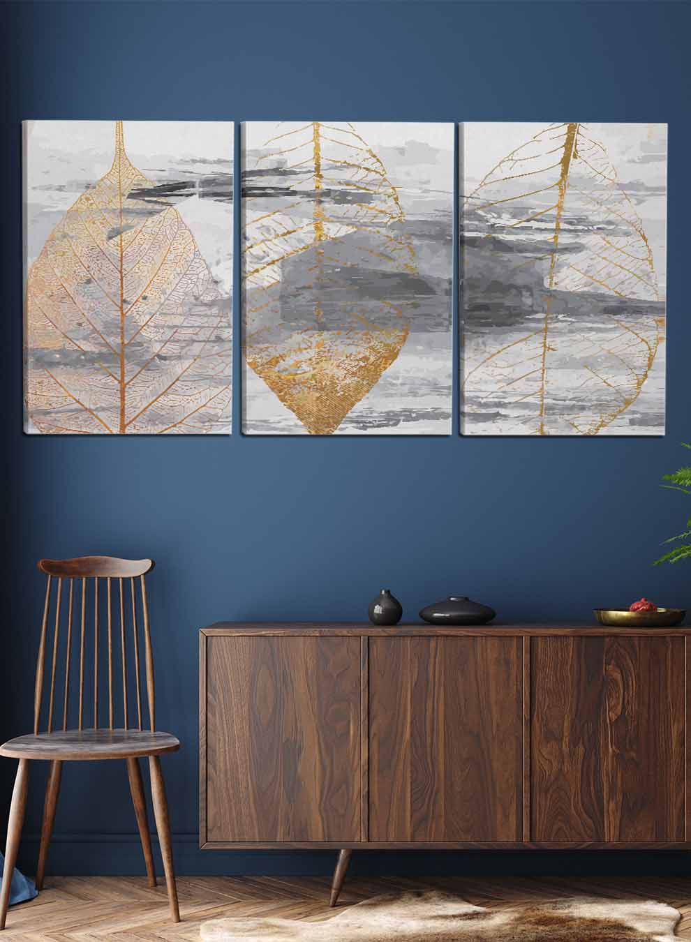 Abstract Murals Artistic Paintings(set of 3) Paintings & Pictures| LOWHA