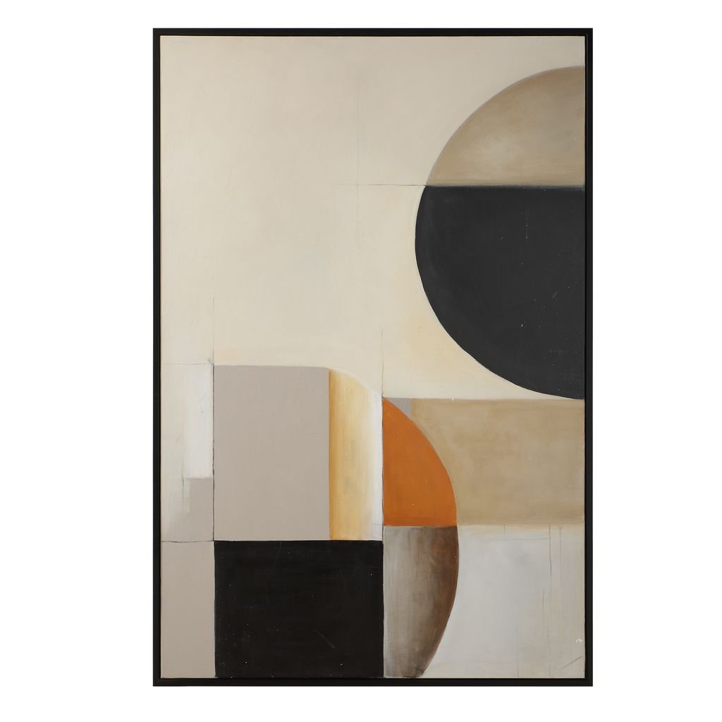 ABSTRACT SHAPES II Hand Painted Canvas Paintings & Pictures| Uttermost