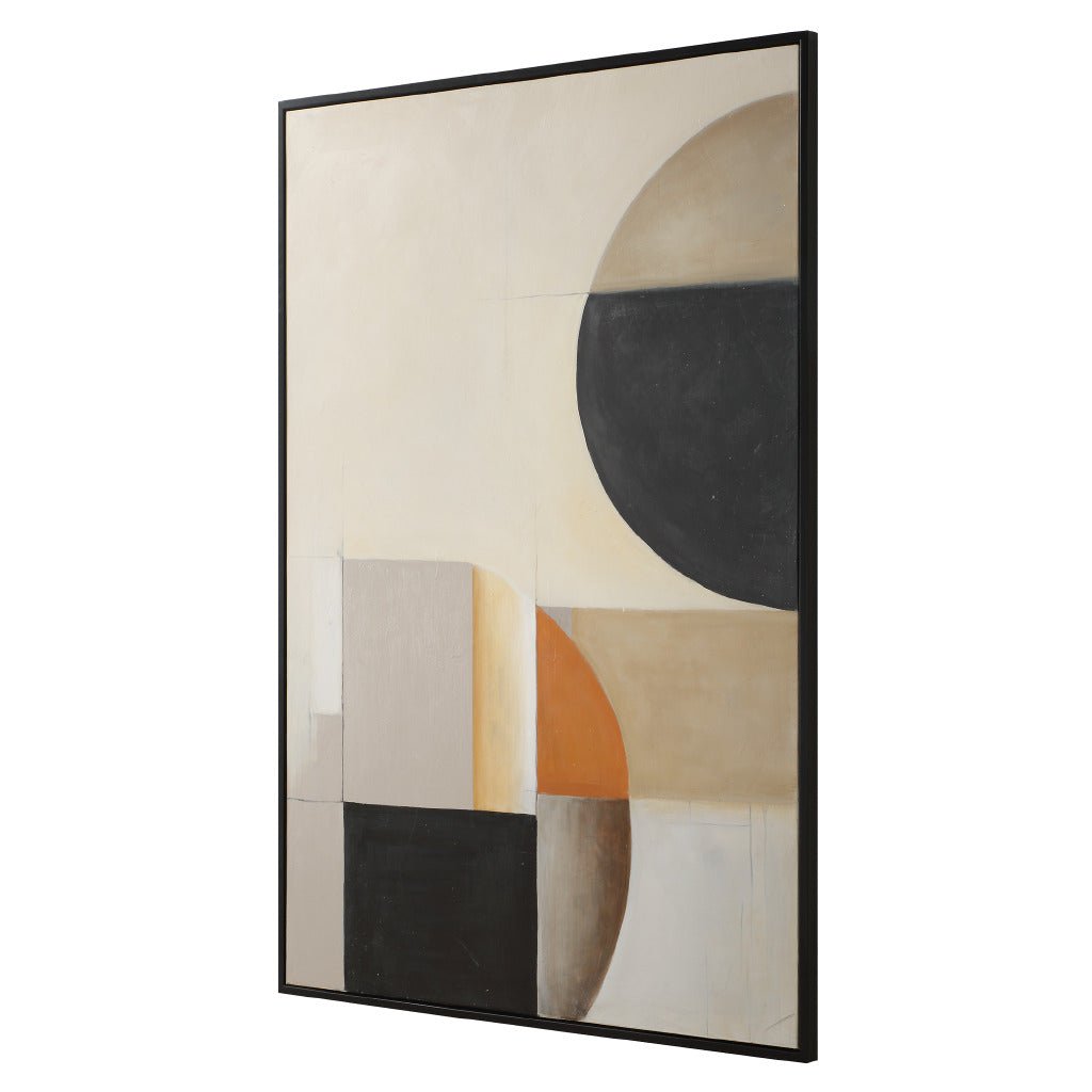 ABSTRACT SHAPES II Hand Painted Canvas Paintings & Pictures| Uttermost