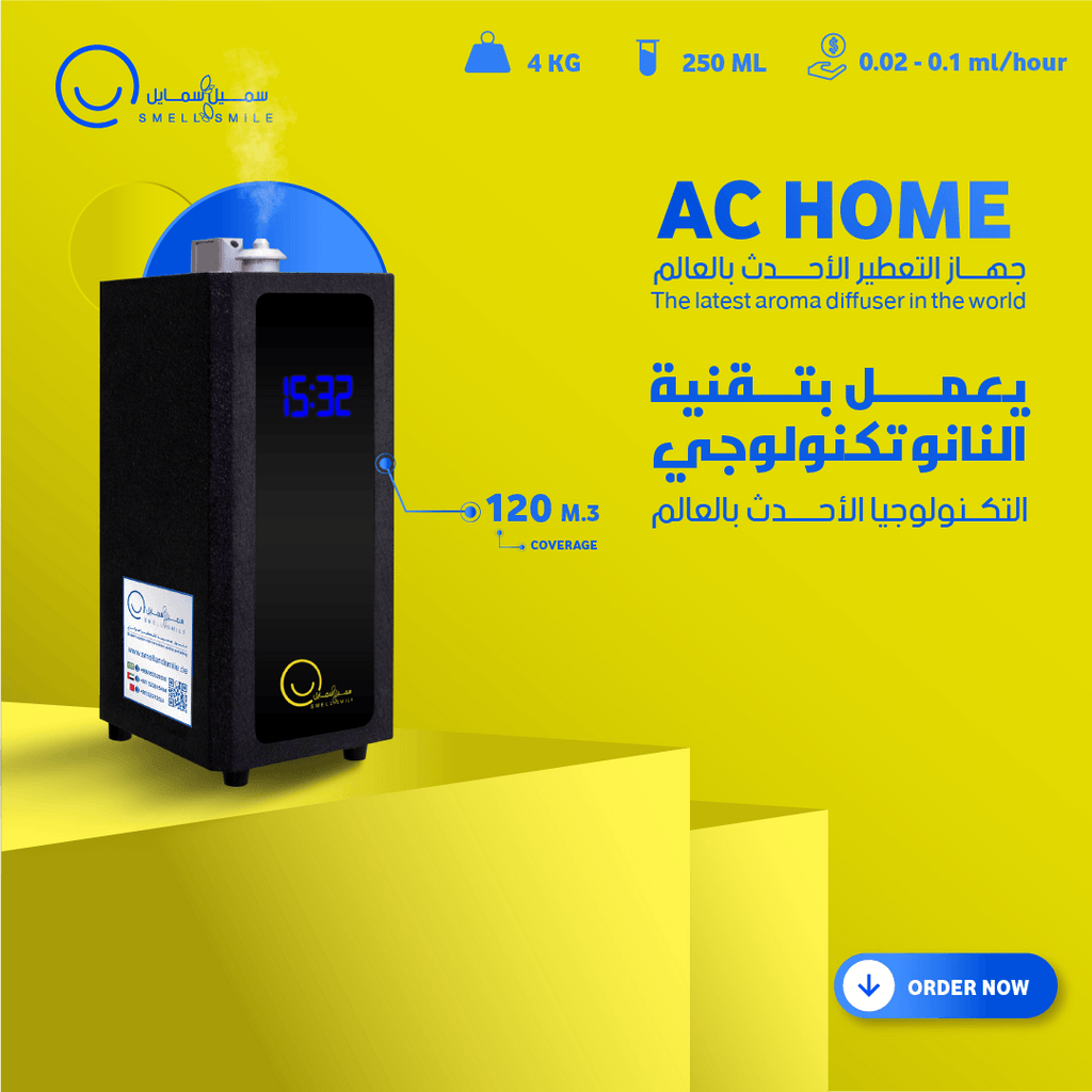 AC HOME Machine - White Diffusers| Smell & Smile