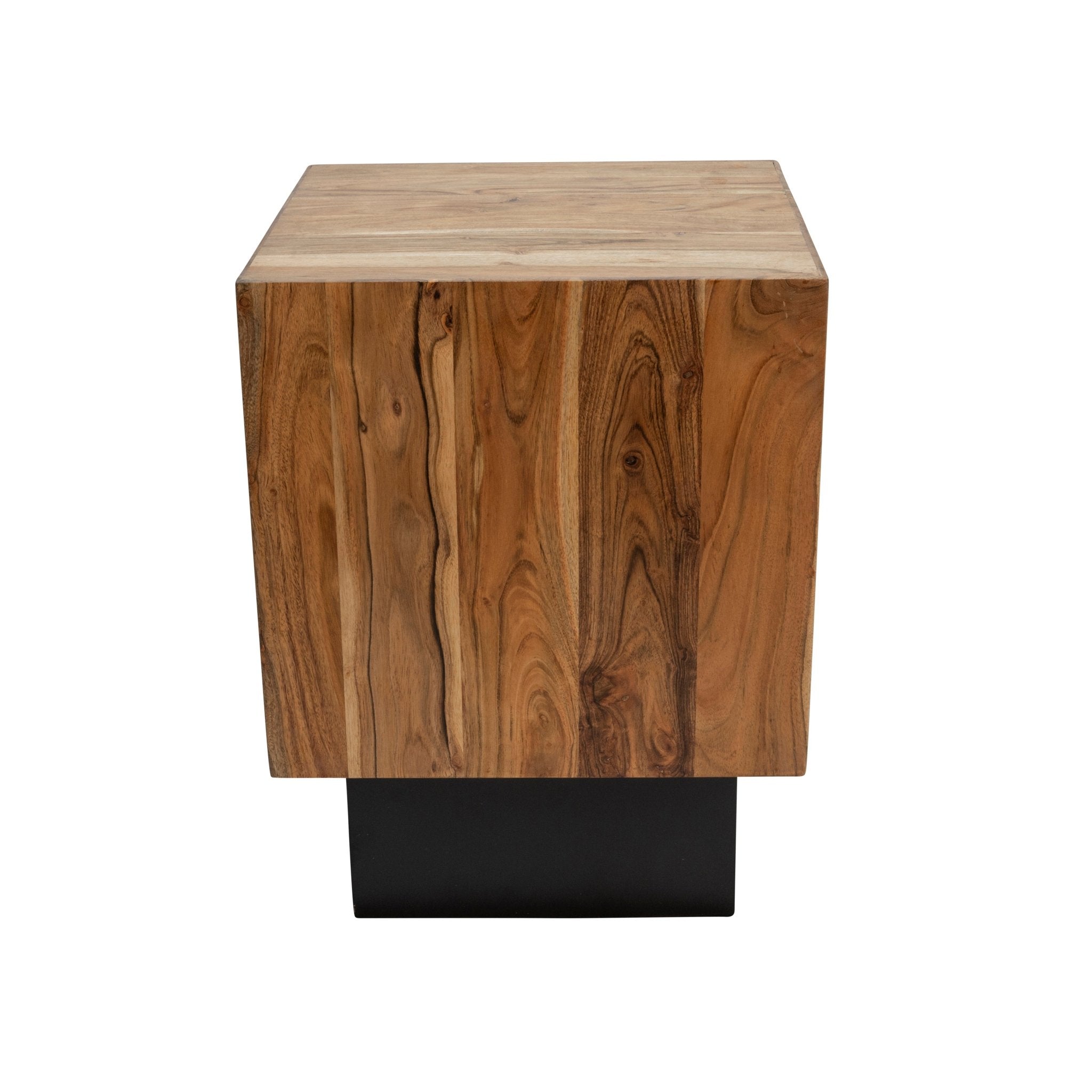 acacia wood, Side table, black Consoles & Sideboards| Sagebrook Home